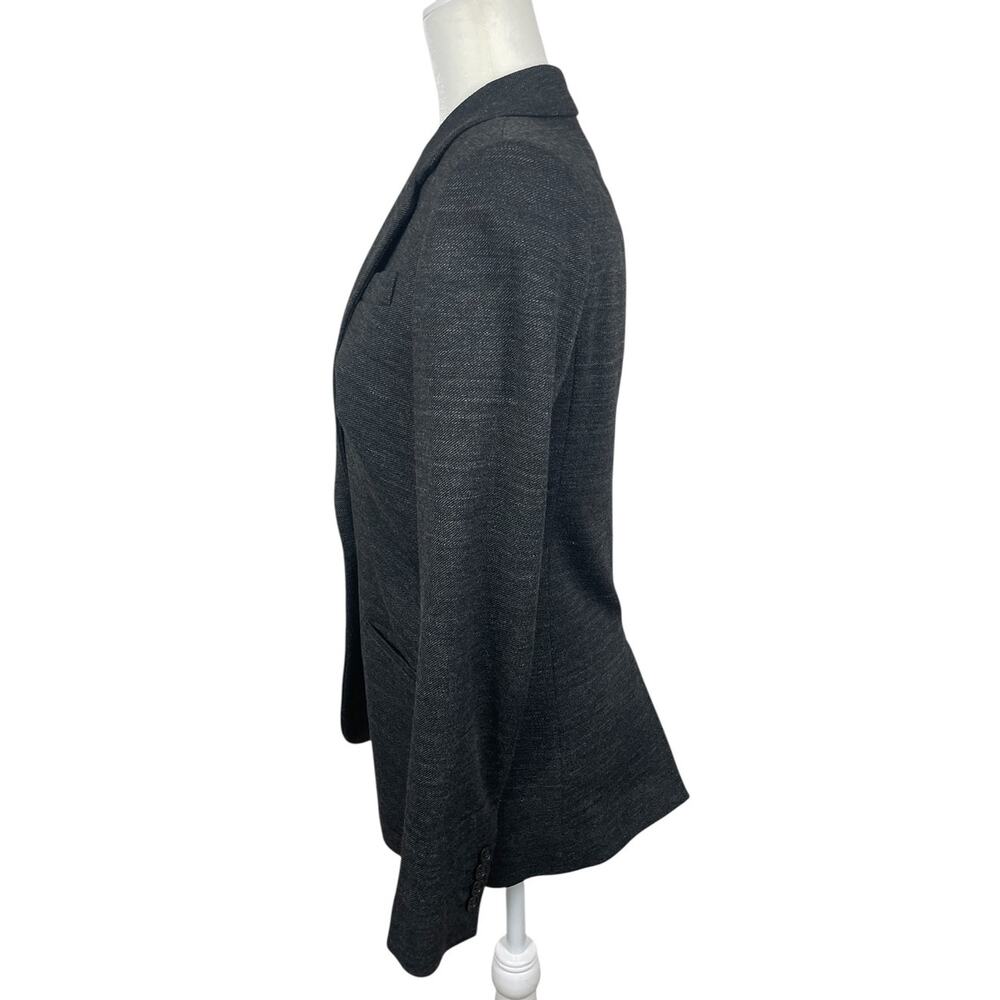 J.Crew Collection Button Front Blazer Stretch Classic Preppy Casual Womens Sz 2 - Picture 6 of 15